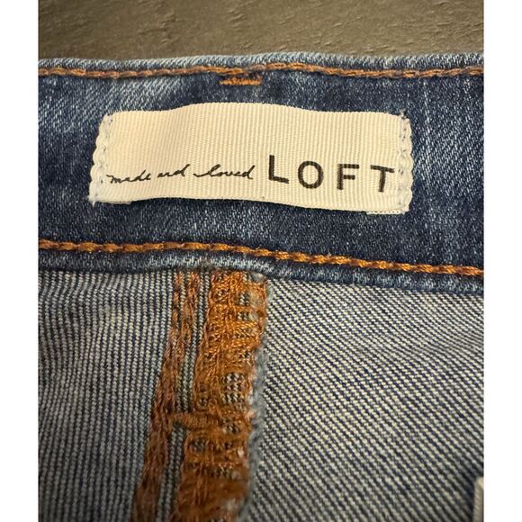 LOFT Polka Dot Jeans Modern Skinny Sz 12 - Picture 11 of 11